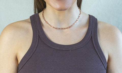 The Long-Link in Rose Gold