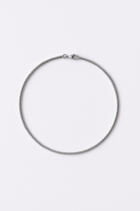 Box silver chain